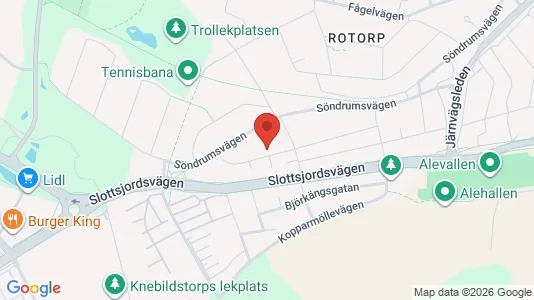 Apartments for rent i Halmstad - kort over placeringen