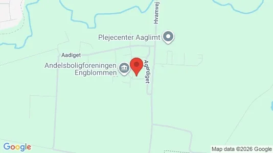 Apartments for rent i Aalestrup - kort over placeringen