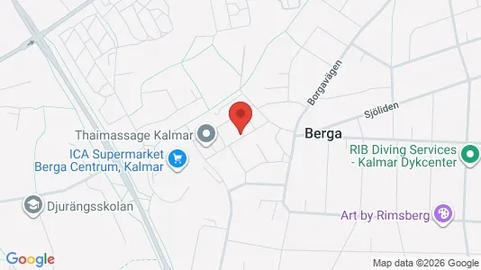 Apartments for rent i Kalmar - kort over placeringen