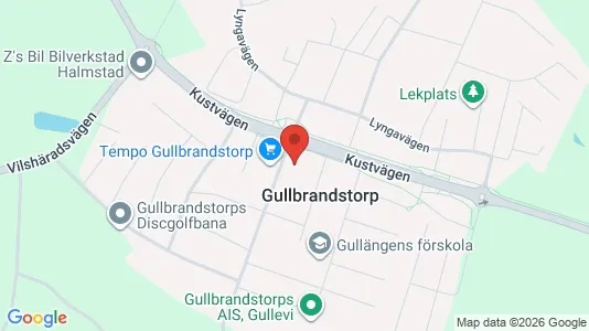 Apartments for rent i Halmstad - kort over placeringen