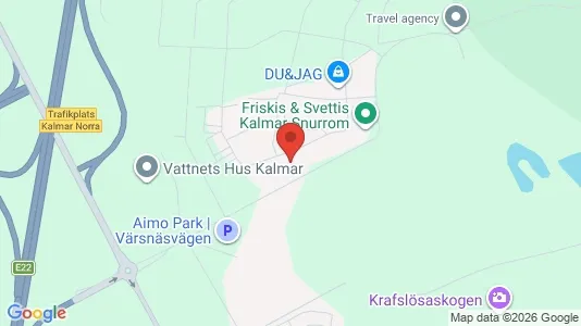 Apartments for rent i Kalmar - kort over placeringen