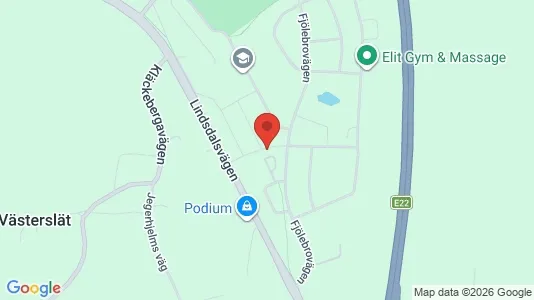 Apartments for rent i Kalmar - kort over placeringen
