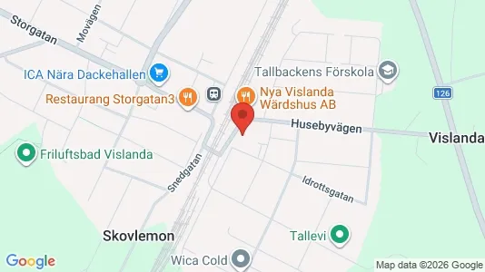 Apartments for rent i Alvesta - kort over placeringen