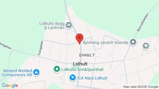 Apartments for rent i Ljungby - kort over placeringen