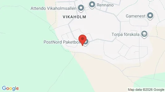 Apartments for rent i Växjö - kort over placeringen