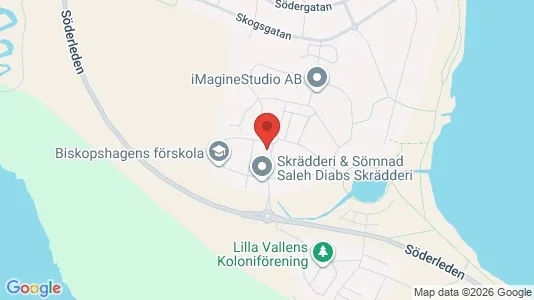 Apartments for rent i Växjö - kort over placeringen