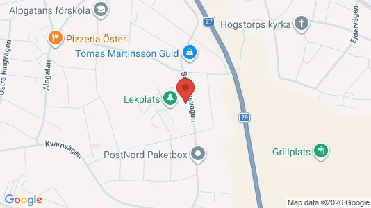 Apartments for rent i Växjö - kort over placeringen
