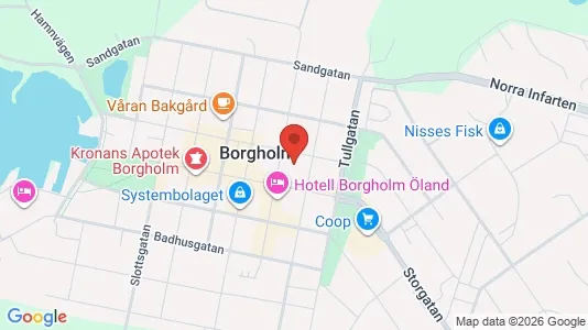 Apartments for rent i Borgholm - kort over placeringen