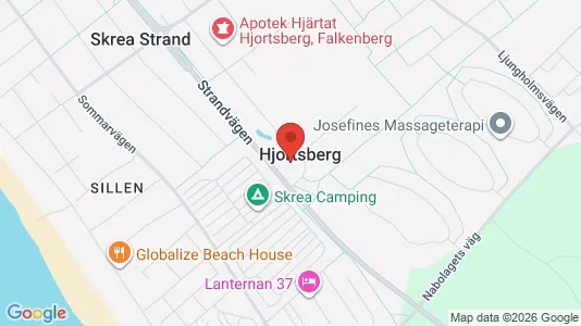 Apartments for rent i Falkenberg - kort over placeringen