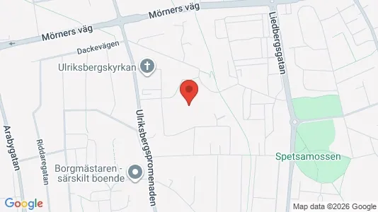 Apartments for rent i Växjö - kort over placeringen