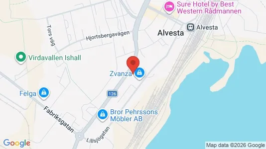 Apartments for rent i Alvesta - kort over placeringen