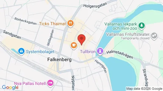 Apartments for rent i Falkenberg - kort over placeringen