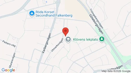 Apartments for rent i Falkenberg - kort over placeringen
