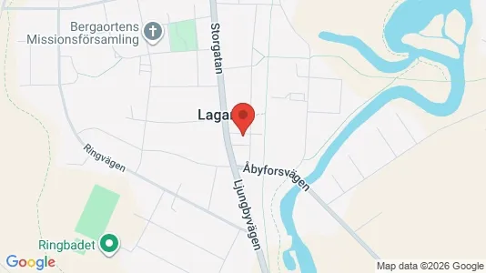 Apartments for rent i Ljungby - kort over placeringen