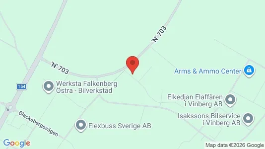 Apartments for rent i Falkenberg - kort over placeringen