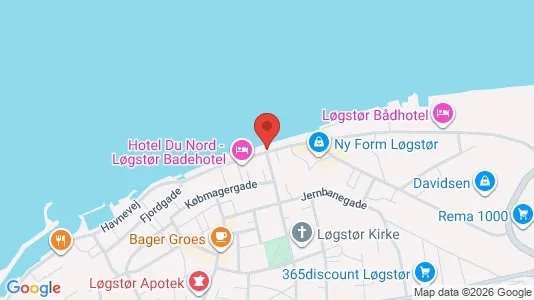 Apartments for rent i Løgstør - kort over placeringen