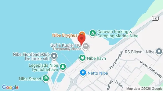 Apartments for rent i Nibe - kort over placeringen