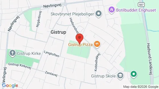 Apartments for rent i Gistrup - kort over placeringen