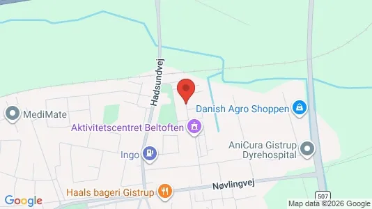 Apartments for rent i Gistrup - kort over placeringen