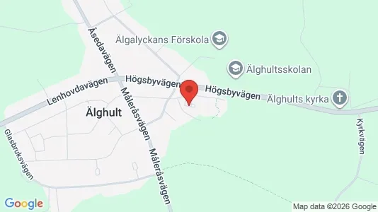 Apartments for rent i Uppvidinge - kort over placeringen