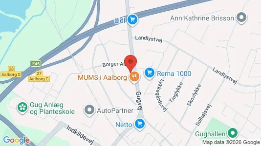 Apartments for rent i Aalborg SØ - kort over placeringen