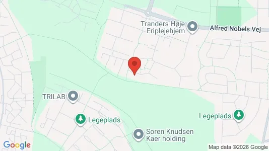 Apartments for rent i Aalborg Øst - kort over placeringen