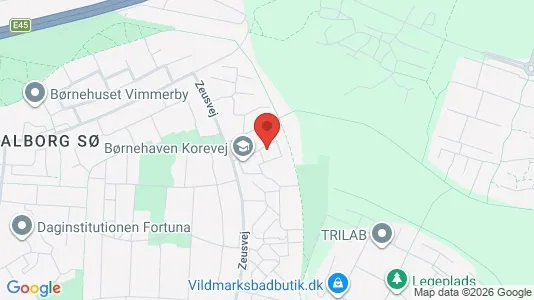 Apartments for rent i Aalborg SØ - kort over placeringen