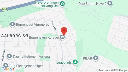Apartments for rent i Aalborg SØ - kort over placeringen