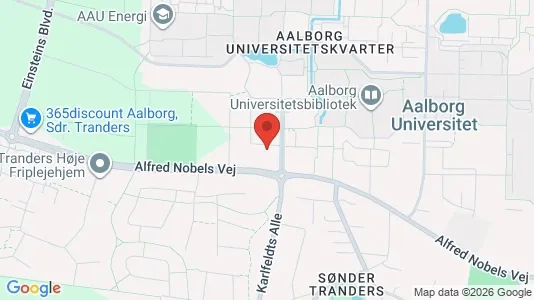 Apartments for rent i Aalborg Øst - kort over placeringen