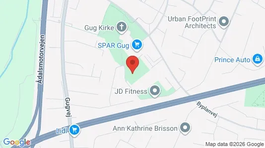 Apartments for rent i Aalborg SØ - kort over placeringen