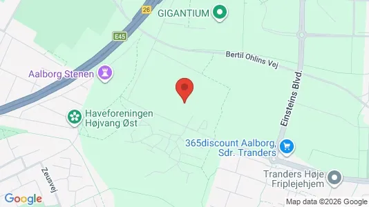 Apartments for rent i Aalborg Øst - kort over placeringen