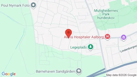 Apartments for rent i Aalborg SV - kort over placeringen