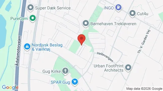Apartments for rent i Aalborg SØ - kort over placeringen
