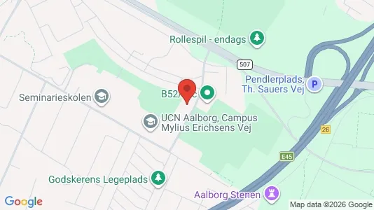 Apartments for rent i Aalborg SØ - kort over placeringen