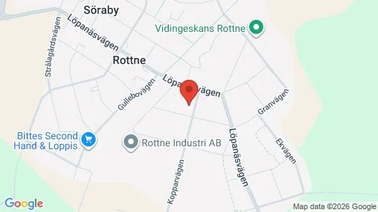 Apartments for rent i Växjö - kort over placeringen