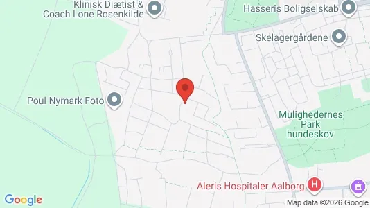 Rooms for rent i Aalborg SV - kort over placeringen