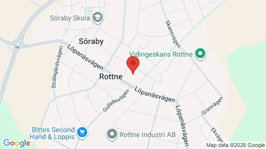 Apartments for rent i Växjö - kort over placeringen
