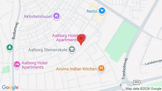 Apartments for rent i Aalborg Øst - kort over placeringen