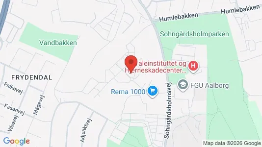 Apartments for rent i Aalborg Center - kort over placeringen