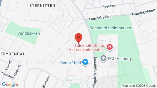 Apartments for rent i Aalborg Øst - kort over placeringen