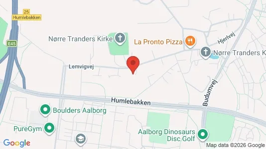 Apartments for rent i Aalborg Øst - kort over placeringen