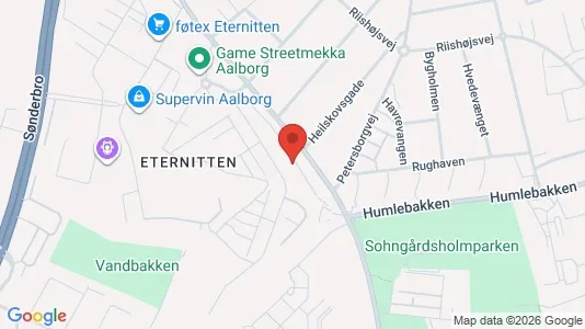 Apartments for rent i Aalborg Center - kort over placeringen