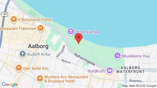 Apartments for rent i Aalborg Center - kort over placeringen