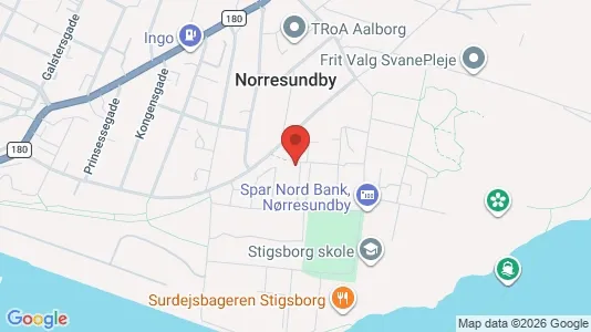 Apartments for rent i Nørresundby - kort over placeringen