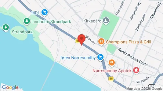 Apartments for rent i Nørresundby - kort over placeringen