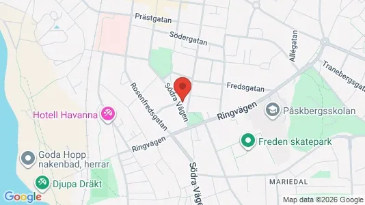 Apartments for rent i Varberg - kort over placeringen