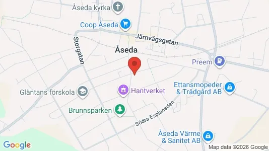 Rooms for rent i Uppvidinge - kort over placeringen
