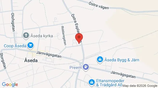 Apartments for rent i Uppvidinge - kort over placeringen