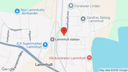 Apartments for rent i Växjö - kort over placeringen