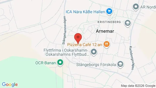 Apartments for rent i Oskarshamn - kort over placeringen